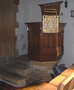 The pulpit May 2012